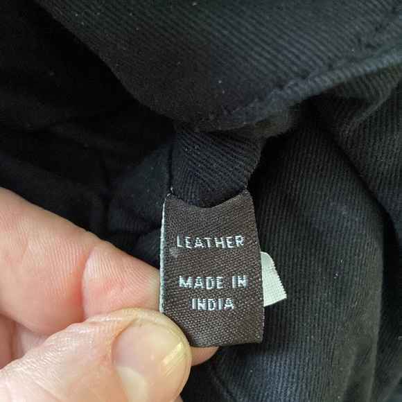 Frye & Co. leather weather worn purse with long and short straps zipper top - Picture 12 of 12